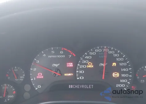 2003 Chevrolet Corvette from USA, damaged, VIN 1G1YY22G135109567